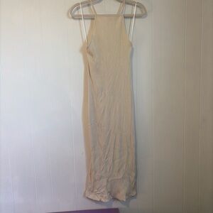 Zara Ribbed Cream Top